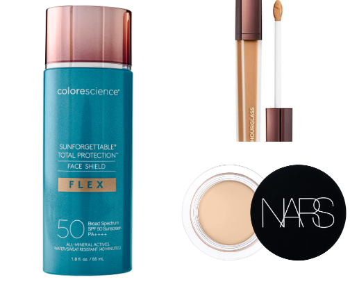 Freckle & melasma- friendly beauty cover photo collage