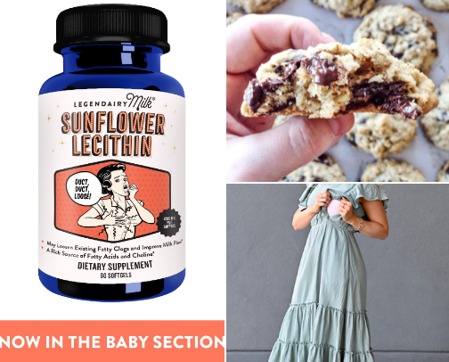 Breastfeeding & Nursing Essentials -Boobs are friends AND food cover photo collage