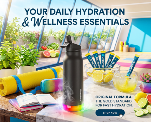 Hydration & Wellness Essentials 💧 cover photo collage
