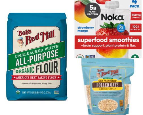 Organic Walmart Products cover photo collage