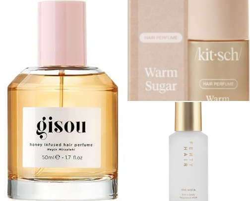 Hair Perfumes cover photo collage
