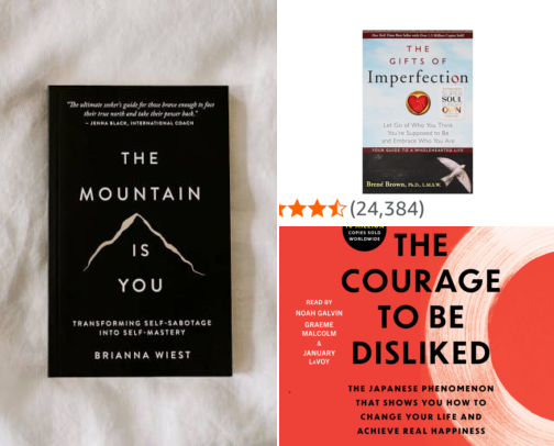 15 Books Every Woman Should Read for Her Ultimate Glow-Up ✨ cover photo collage