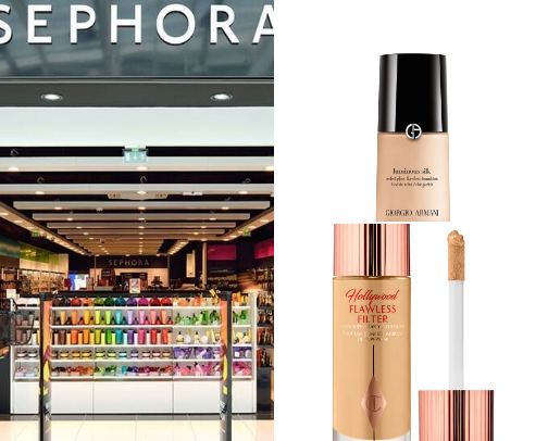 My must have make up products 🤍 cover photo collage