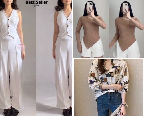 Affordable Shopee Fashion Picks cover photo collage