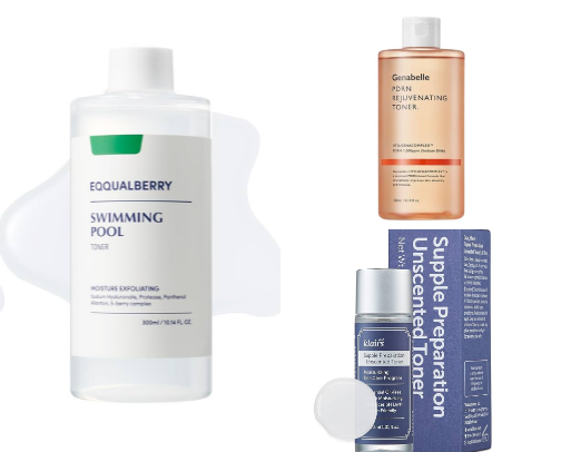 Korean Toners for Skin Flooding cover photo collage