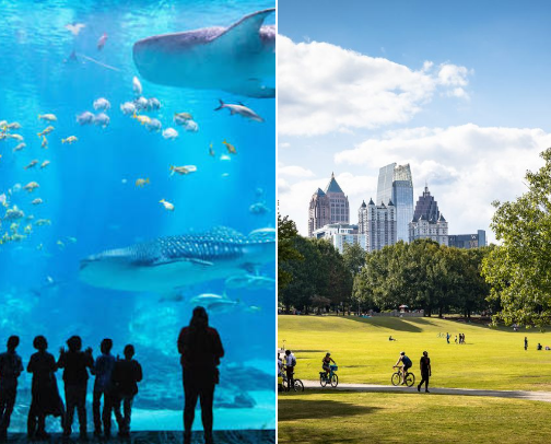 Places that make Atlanta Awesome cover photo collage