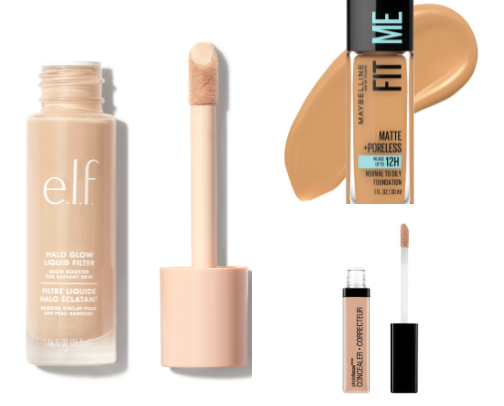 Makeup Starter Kit (Everything under 15$) cover photo collage