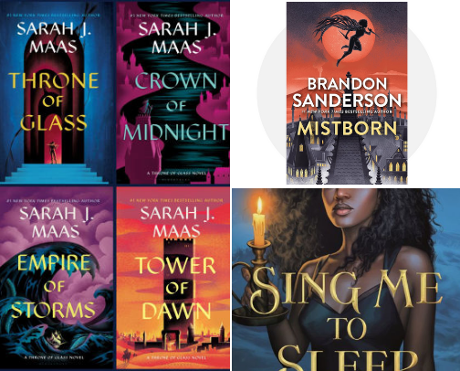 My favorite book recs cover photo collage