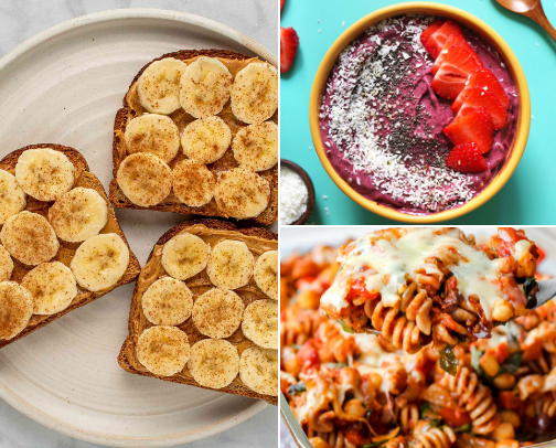 Meals for summer cover photo collage