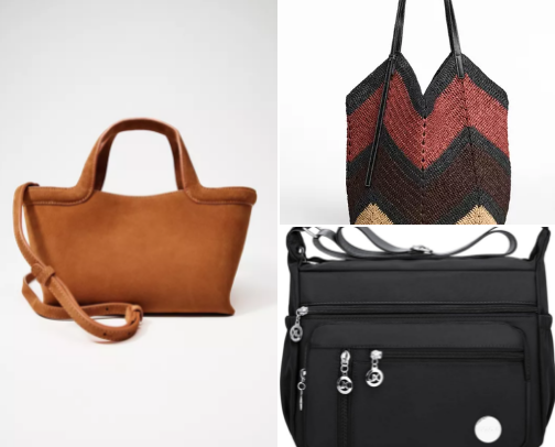 Bag recommendations cover photo collage