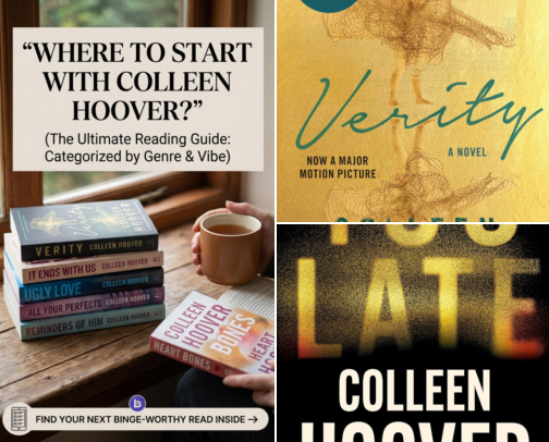 The Ultimate Colleen Hoover Reading Guide: Top Books by Genre & Vibe cover photo collage