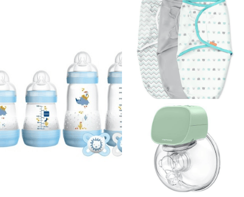 Baby Must Haves! cover photo collage