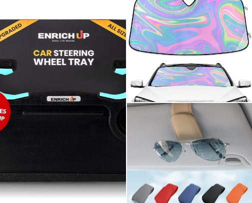 Must Haves for the Car! (Great for school pick up lines) cover photo collage