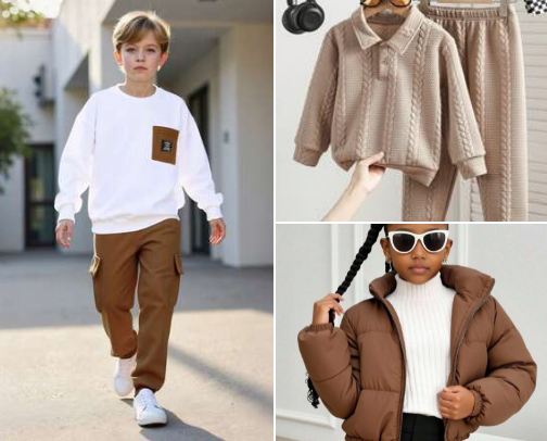 Trendy Fall School Outfits (5 years- 10 years old) cover photo collage