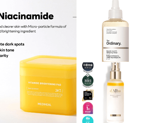 Skincare Favs cover photo collage