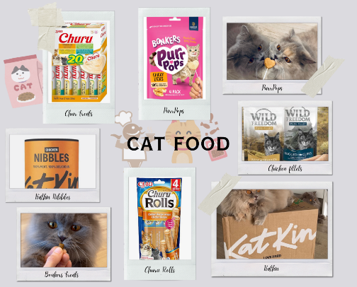 CAT FOOD cover photo collage