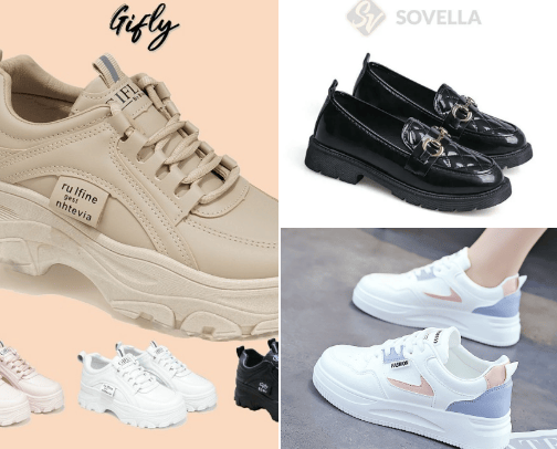 Women's Shoes cover photo collage