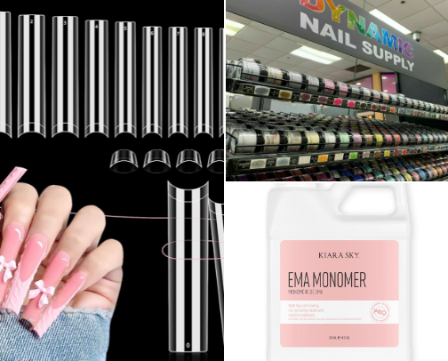 nail tech must haves cover photo collage