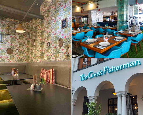 perfect restaurants in cpt🍽. cover photo collage