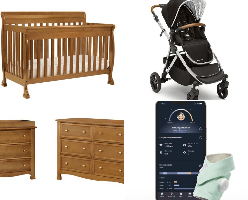 Essentials for New Baby cover photo collage