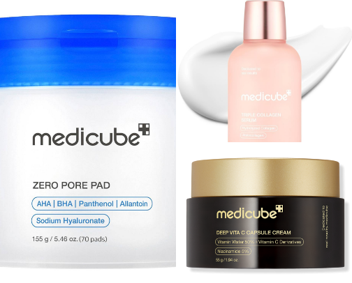 Best Medicube Products for Clear & Radiant Skin cover photo collage