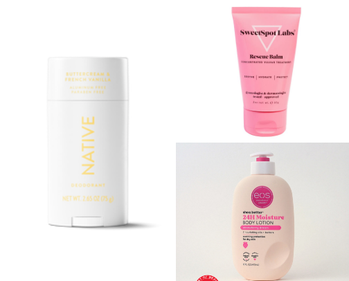 Body Care Essentials cover photo collage