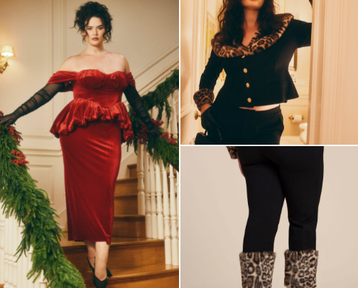 Plus Size & Mid Size Fashion cover photo collage