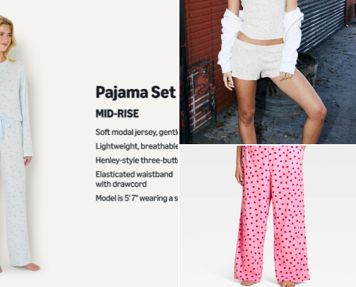 Comfiest Pajamas cover photo collage