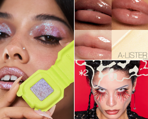 super underrated makeup products. cover photo collage