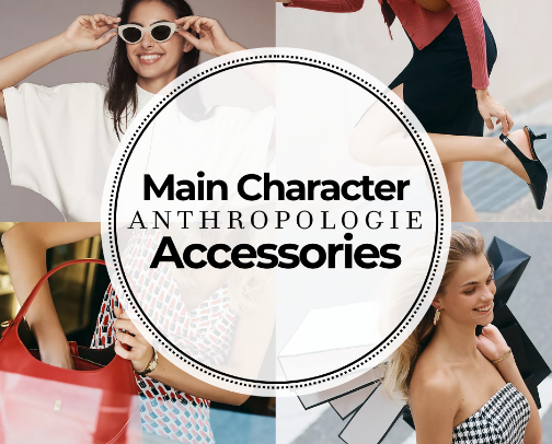 Anthropologie Accessories That Give Main Character Energy cover photo collage