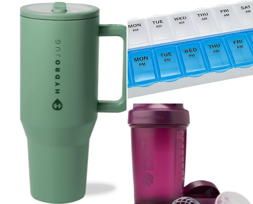GLP-1 Must-Haves | Amazon Finds for Your Weight Loss Journey cover photo collage