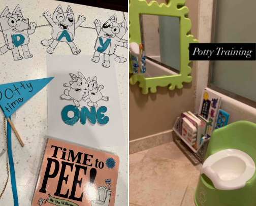 Potty Training Under Two cover photo collage