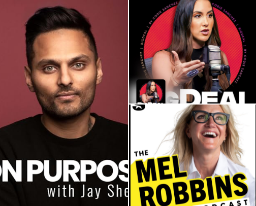 Podcasts Worth Your Time cover photo collage
