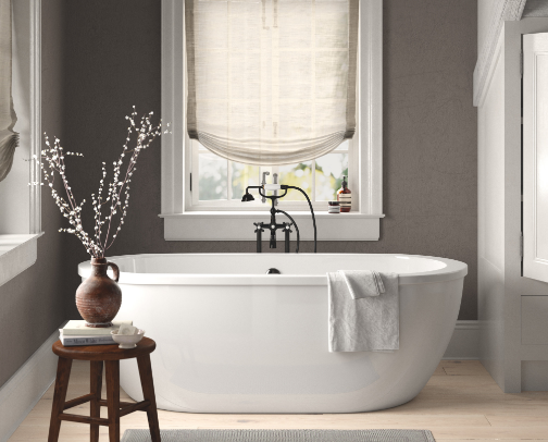 Organic Modern Bathroom Edit | Timeless Spaces cover photo collage