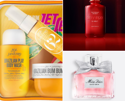 My favorite perfume cover photo collage