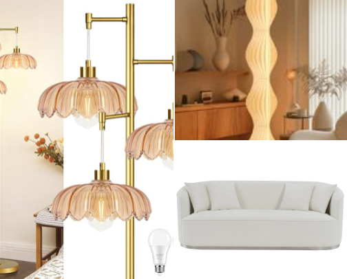 Dopamine Diva Maximalist Apartment Decor (living room edition) cover photo collage