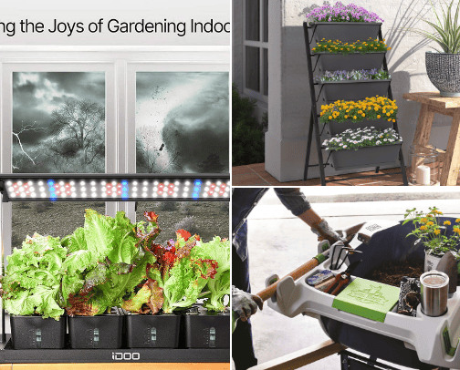 Gardening Products cover photo collage