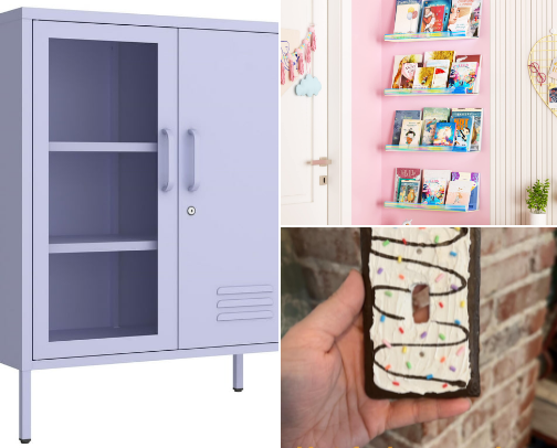 Girlie Home Decor Finds cover photo collage