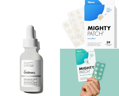 skincare must haves 💌 cover photo collage
