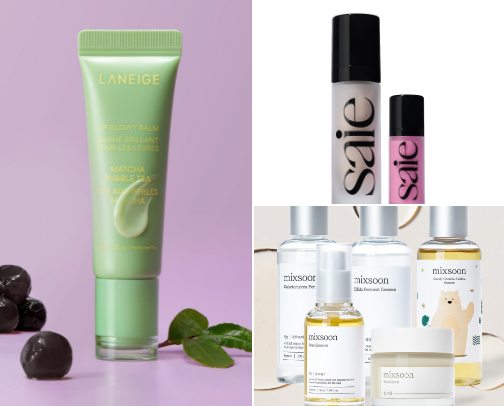 Glass Skin & Self Care cover photo collage