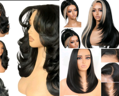 🔥 Best HD Lace Synthetic Wigs (Glueless, Natural Hairline, No Shedding) cover photo collage