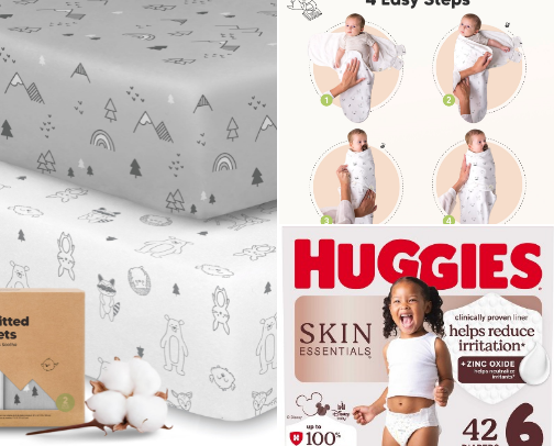 the hidden gems 'i swear by it' for baby list cover photo collage