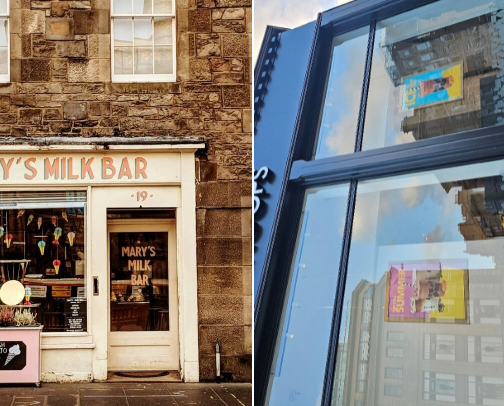 Edinburgh quick stops cover photo collage