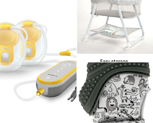 Baby essentials cover photo collage