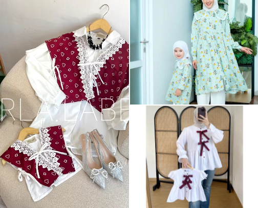 Couple Mom and Baby Girls 🤩 cover photo collage