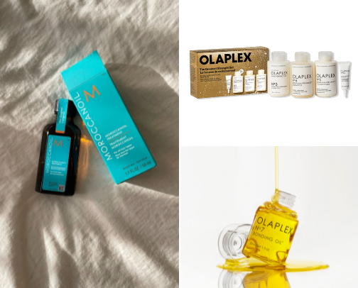 Products that i used to regrow my hair after I shaved it cover photo collage