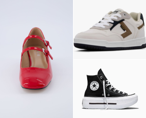Everyday fashion Shoes cover photo collage