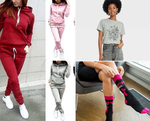 Comfy Clothing from Target cover photo collage