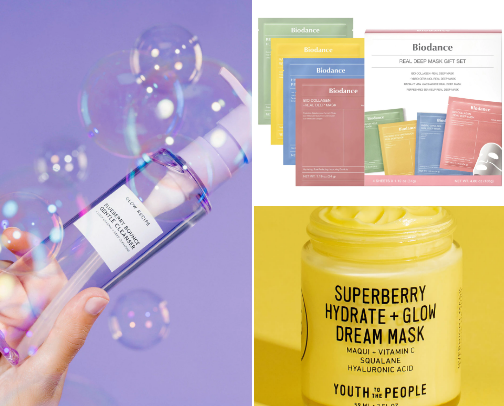 Top 15 Skincare Must-Haves for a Glowing Complexion ✨ cover photo collage