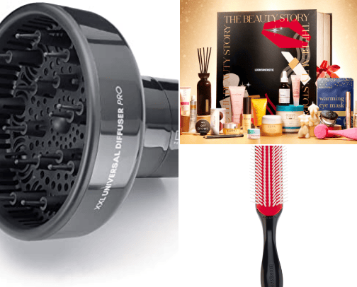 Curly hair must haves cover photo collage